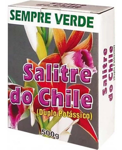 Fertilizante Salitre Do Chile 500g - Sempre Verde - Bonigo