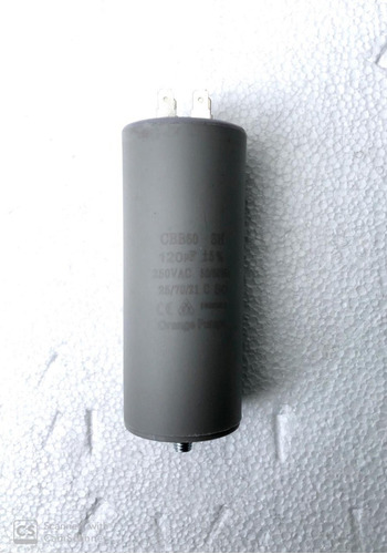 Capacitor Condensador Trabajo Continuo Tornillo 125uf/250v