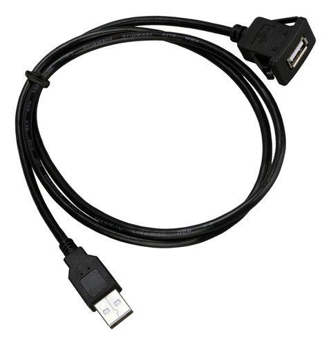 Cable De Extensión Usb De Montaje Empotrado En El Panel