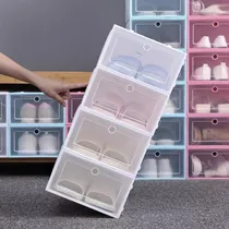 Comprar Kit 3 Unid Organizador Zapatos Calzado Apilable Transparente