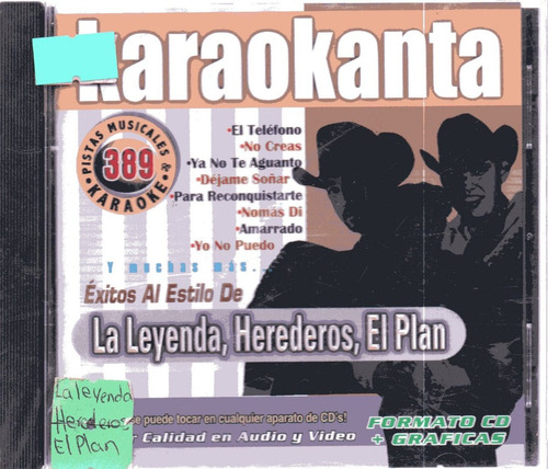 Karaokanta 389 Exitos Al Estilo De La Leyenda, Herederos, El