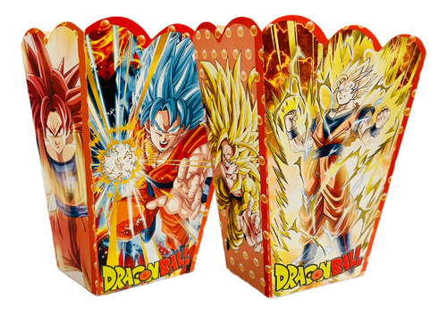 Kit De Fiesta Dragon Ball Z 81 Pz Desechable 20 Invitados