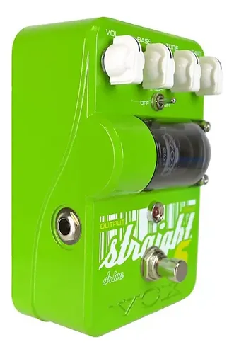 ¡Tienda de pedales de guitarra Vox St6-od Straight Drive! ¡Color: verde!