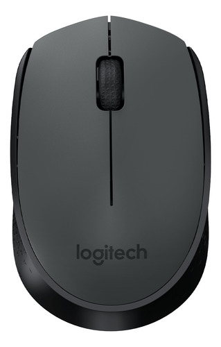 Mouse Wireless Logitech M 170 Gris 2.4ghz 1000 Dpi