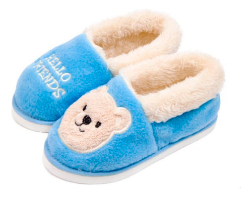 Pantuflas Nene Nena De Invierno Abrigadas C/ Interior Polar