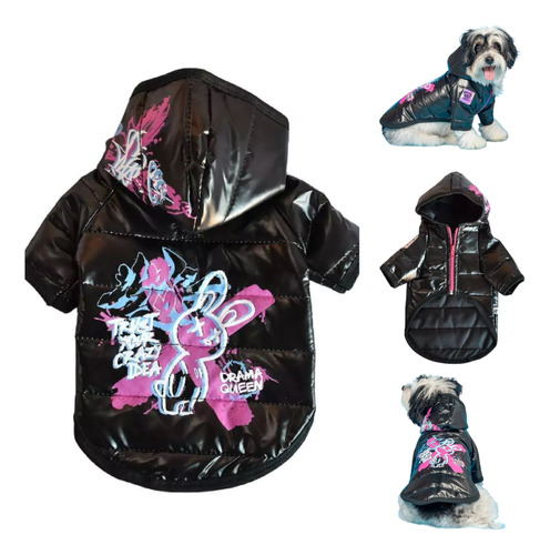 Abrigo Buzo Ropa Para Perros - Campera Puffer Bunny Aps