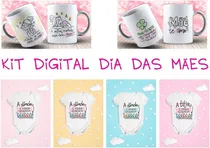 Comprar Kit Digital Dia Das Mães | Canecas | Camisetas | Almofadas