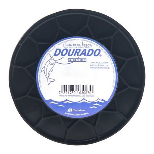 Imagem 1 de 2 de Bobina De Nylon 250g Marca Dourado Diâmetro 0.25mm
