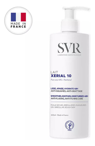 Svr Leche Corporal Xerial 10 Lait 400ml