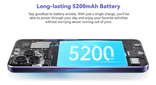 Smartphones Cubot P80 Octa-core De 8 Gb+256 Gb, 6.583 Pulgad