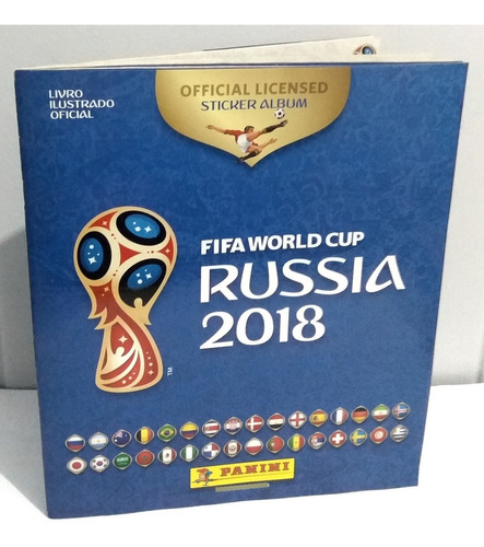 Album De Figurinhas Copa Do Mundo Russia 2018 Incompleto