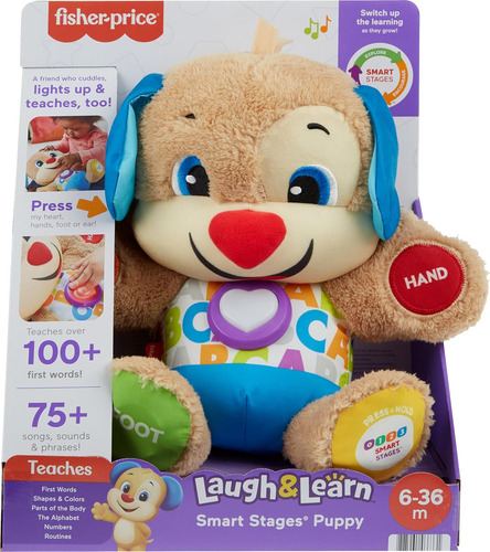 Fisher-price Laugh & Learn Smart Stages Peluche Educativo, P