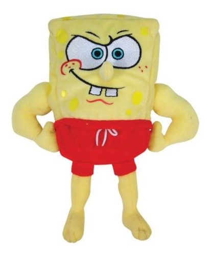 Tij Peluche Bob Esponja Spongebob Salvavidas Musclebob Ty (Usado)