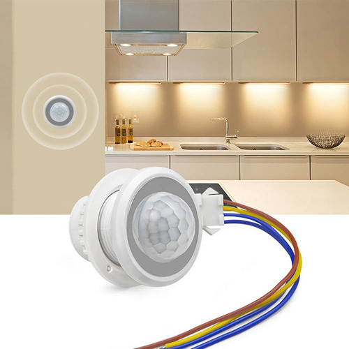 Interruptor De Luz Con Sensor De Movimiento 110-220 V, Sens