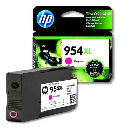 Cartucho De Tinta Hp 954xl Magenta