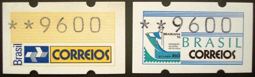 8742- Brasil Automato Selo Nº Se 4 E 5 Nnn