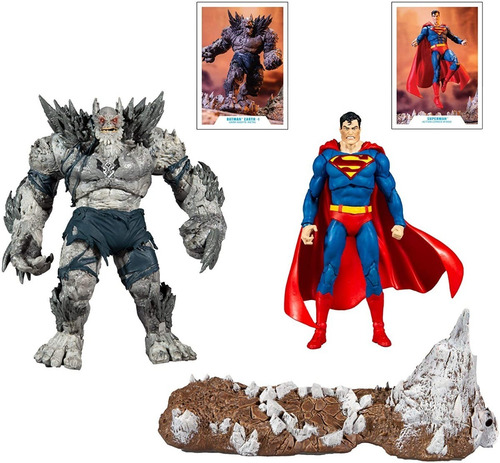Imagen 5 de 9 de Dc Multiverse 7 Scale Superman Vs. The Devastator Multipack