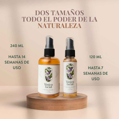 Tónico Facial Niacinamida | Árbol De Té 120 Ml Mixta A Grasa Día/noche