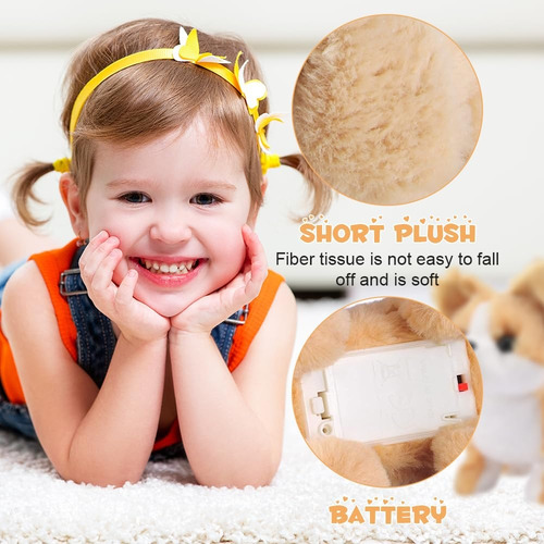 Puppy Puppy Toy Electrónico Interactivo Para Perros Para Niñ