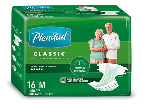 80 Plenitud Classic Talle Mediano O Grande Talle M