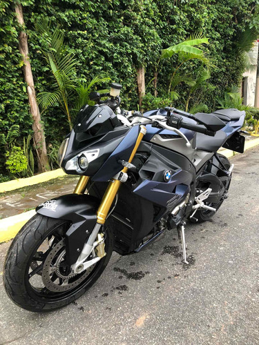 Bmw S1000r 2014 Naked Bmw Azul Aceito Troca