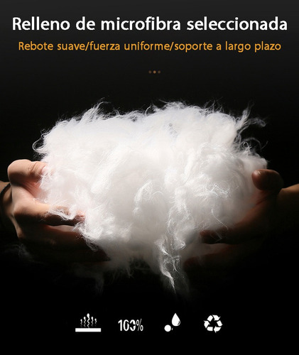 Almohada Juvenes/niño Standard Microfibra Larga True Confort