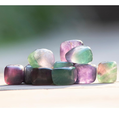 Paquete De 226 Gramos De Piedra Con Estilo Multi Fluorita