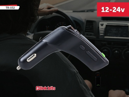 Link Bits TR-032 Negro Transmissor de autoconexão Bluetooth USB Handsfree de 10 unidades