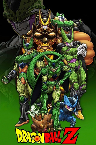 Poster De Cell De Dragon Ball Z