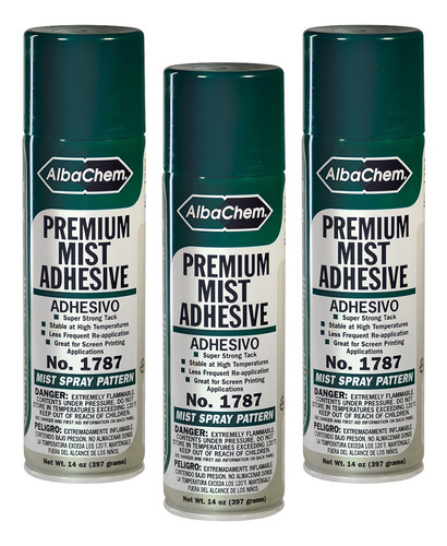 Adhesivo Super Fuerte Aerosol Premium Mist - Albachem 3 Pack