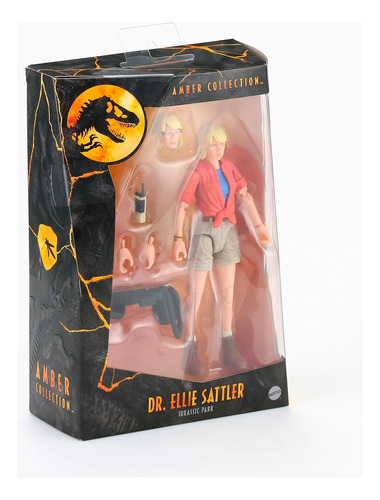 Jurassic World Ellie Sattler Amber Collection 