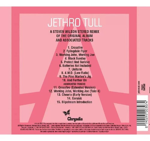 Cd Jethro Tull - A Breakouts
