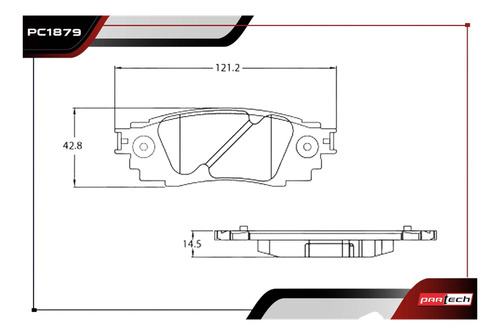 Pastillas Frenos Traseros Para Lexus Rx450h 3.5l V6 2016