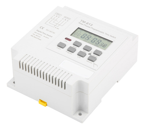 Relé De Tiempo Digital Tm-163 Trifásico 380v Smart Weekly