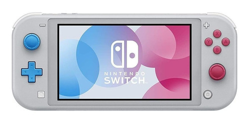 Nintendo Switch Lite 32GB Zacian and Zamazenta Edition color gris y cian y magenta