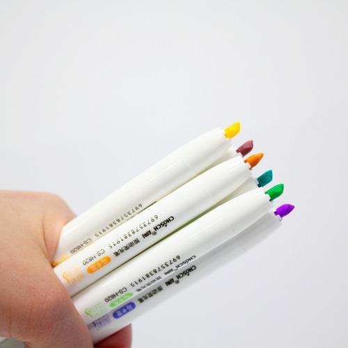 Set 6 Destacadores Resaltadores Colores Pastel