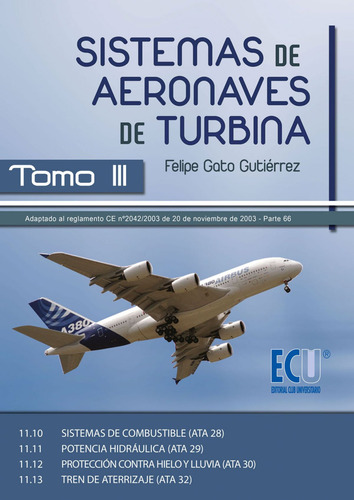 Sistemas De Aeronaves De Turbina Iii  -  Gato Gutiérrez, Fe