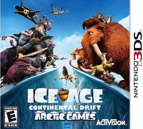 Ice Age Continental Drift 3ds Fisico 