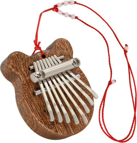 Kalimba De Pulgar Mini De 8 Teclas, Piano De Dedo Mbira...