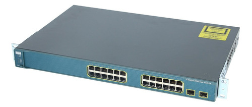 Switch Cisco 3560 24 Portas 10/100 Poe Ws C3560 24ps Com