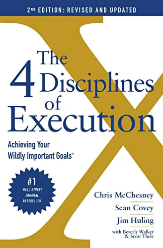 Livro The 4 Disciplines Of Execution De Covey Sean Simon A