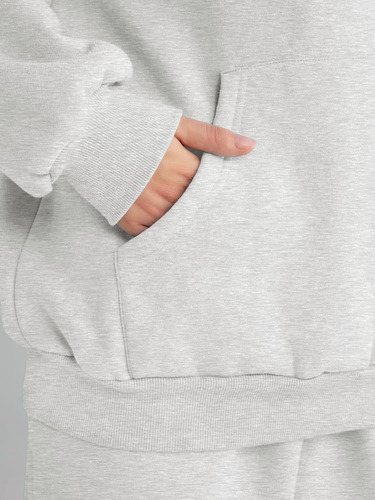 Conjunto De 2 Piezas Para Mujer, Sudadera Y Pantalones Holga