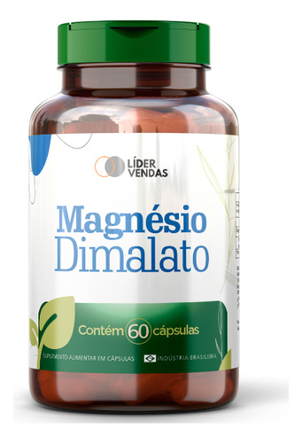 Magnésio Dimalato - 60 Cáps De 420mg
