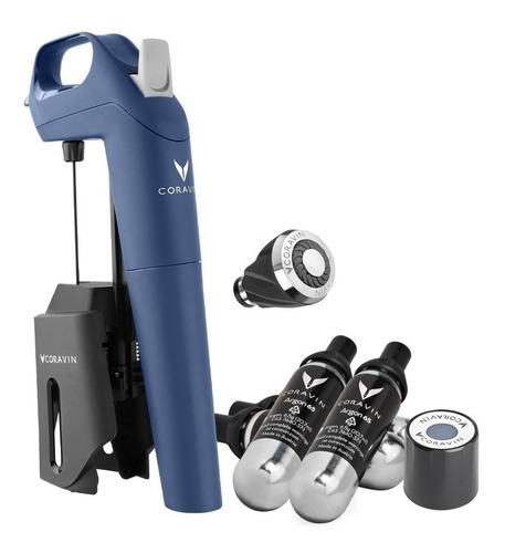 Coravin® Three + Cáps + Aireador + Tapón (garantía Coravin®)