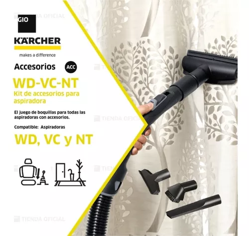 Kit de 3 accessoires aspirateur Karcher 2.860-116.0