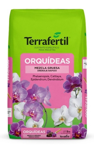Sustrato Para Orquideas Terrafertil 5 Dm3 Transplante