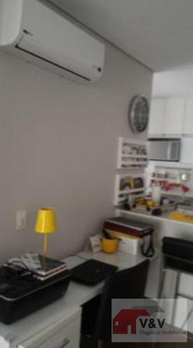 Imagem 5 de 15 de Apartamento Para Venda Em São Paulo, Brooklin, 2 Dormitórios, 1 Suíte, 2 Banheiros, 1 Vaga - Brkl865_2-671193