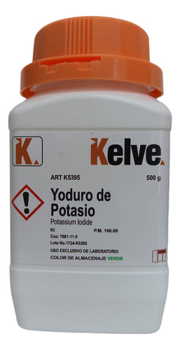 Yoduro De Potasio R. A. 500 G Kelve K5395