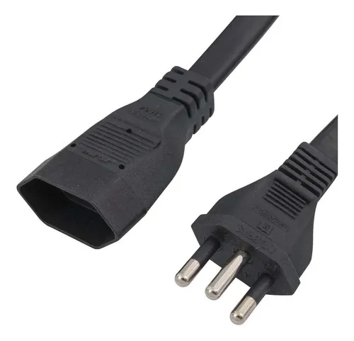 Cordão Prolongador Extensão Pp Plano 3x2,50x1,50m Ate 220v Cor Preto 127V/220V Menor preço em Cordão Prolongador Extensão Pp Plano 3x2,50x1,50m Ate 220v Cor Preto 127V/220V