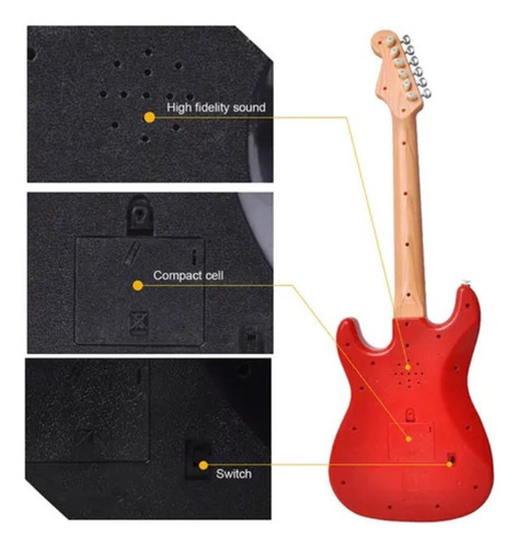 Juguete De Guitarra Acústica De Cuerda For Niños Regalo Atr
